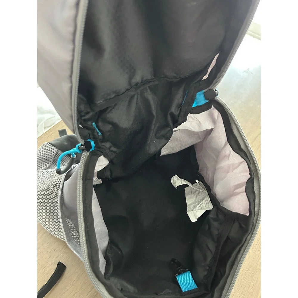 High Sierra Lightweight Hiking Daypack Backpack Black Grey Cyan Blue Mesh Straps
